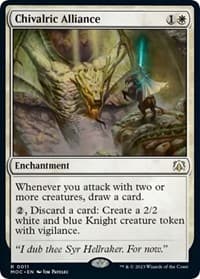 Chivalric Alliance - Commander: March of the Machine - Magic: The Gathering card