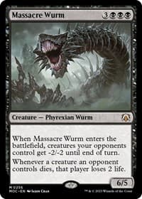 Massacre Wurm - Commander: March of the Machine - Magic: The Gathering card