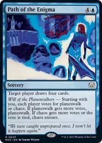 Path of the Enigma - Commander: March of the Machine - Magic: The Gathering card