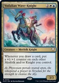 Vodalian Wave-Knight - Commander: March of the Machine - Magic: The Gathering card