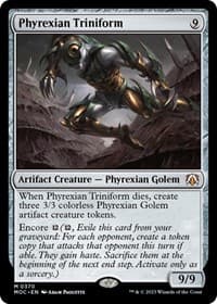 Phyrexian Triniform - Commander: March of the Machine - Magic: The Gathering card