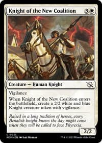 Knight of the New Coalition - March of the Machine - Magic: The Gathering card