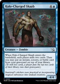 Halo-Charged Skaab - March of the Machine - Magic: The Gathering card