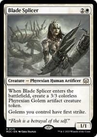 Blade Splicer - Commander: March of the Machine - Magic: The Gathering card