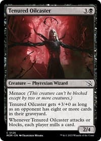 Tenured Oilcaster - March of the Machine - Magic: The Gathering card