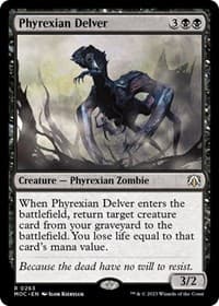 Phyrexian Delver - Commander: March of the Machine - Magic: The Gathering card