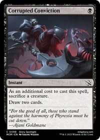 Corrupted Conviction - March of the Machine - Magic: The Gathering card