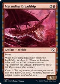 Marauding Dreadship - March of the Machine - Magic: The Gathering card