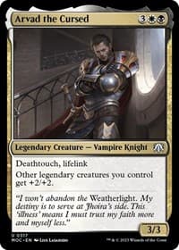 Arvad the Cursed - Commander: March of the Machine - Magic: The Gathering card