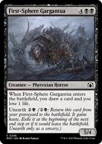 First-Sphere Gargantua - Commander: March of the Machine - Magic: The Gathering card
