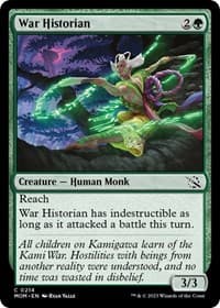War Historian - March of the Machine - Magic: The Gathering card