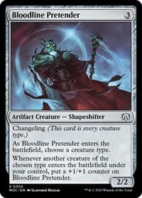 Bloodline Pretender - Commander: March of the Machine - Magic: The Gathering card