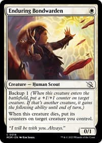 Enduring Bondwarden - March of the Machine - Magic: The Gathering card