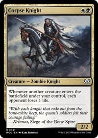 Corpse Knight - Commander: March of the Machine - Magic: The Gathering card