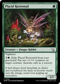 Placid Rottentail - March of the Machine - Magic: The Gathering card