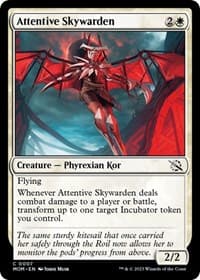 Attentive Skywarden - March of the Machine - Magic: The Gathering card