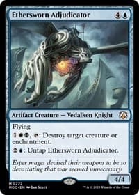 Ethersworn Adjudicator - Commander: March of the Machine - Magic: The Gathering card