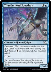 Thunderhead Squadron - March of the Machine - Magic: The Gathering card