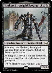 Haakon, Stromgald Scourge - Commander: March of the Machine - Magic: The Gathering card