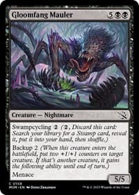 Gloomfang Mauler - March of the Machine - Magic: The Gathering card