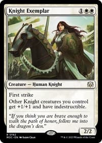 Knight Exemplar - Commander: March of the Machine - Magic: The Gathering card