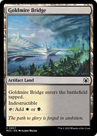 Goldmire Bridge - Commander: March of the Machine - Magic: The Gathering card