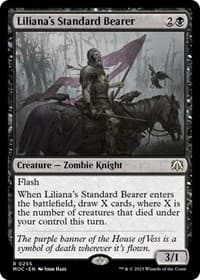 Liliana's Standard Bearer - Commander: March of the Machine - Magic: The Gathering card