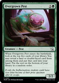 Overgrown Pest - March of the Machine - Magic: The Gathering card