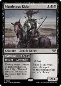 Murderous Rider - Commander: March of the Machine - Magic: The Gathering card