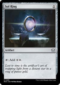 Sol Ring - Commander: March of the Machine - Magic: The Gathering card