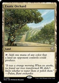 Exotic Orchard - Commander: March of the Machine - Magic: The Gathering card
