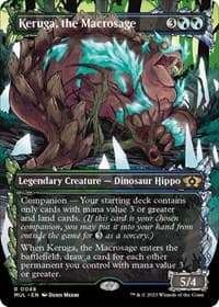 Keruga, the Macrosage - March of the Machine: Multiverse Legends - Magic: The Gathering card