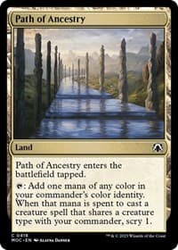 Path of Ancestry - Commander: March of the Machine - Magic: The Gathering card
