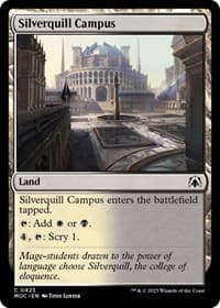 Silverquill Campus - Commander: March of the Machine - Magic: The Gathering card