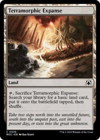Terramorphic Expanse - Commander: March of the Machine - Magic: The Gathering card