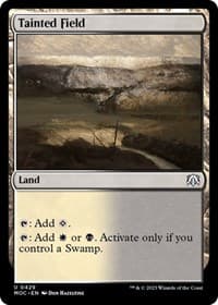 Tainted Field - Commander: March of the Machine - Magic: The Gathering card