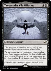 Yawgmoth's Vile Offering - Commander: March of the Machine - Magic: The Gathering card