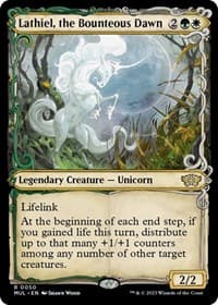Lathiel, the Bounteous Dawn - March of the Machine: Multiverse Legends - Magic: The Gathering card