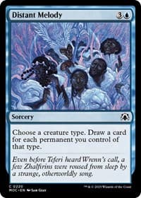Distant Melody - Commander: March of the Machine - Magic: The Gathering card