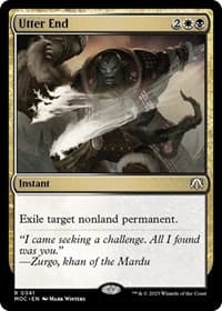 Utter End - Commander: March of the Machine - Magic: The Gathering card