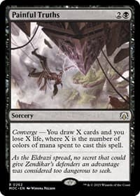Painful Truths - Commander: March of the Machine - Magic: The Gathering card