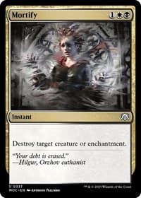 Mortify - Commander: March of the Machine - Magic: The Gathering card