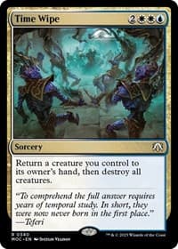 Time Wipe - Commander: March of the Machine - Magic: The Gathering card