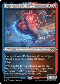 Lutri, the Spellchaser (Foil Etched) - March of the Machine: Multiverse Legends - Magic: The Gathering card