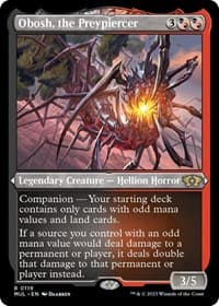 Obosh, the Preypiercer (Foil Etched) - March of the Machine: Multiverse Legends - Magic: The Gathering card