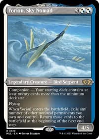 Yorion, Sky Nomad (Foil Etched) - March of the Machine: Multiverse Legends - Magic: The Gathering card
