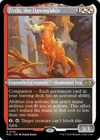 Zirda, the Dawnwaker (Foil Etched) - March of the Machine: Multiverse Legends - Magic: The Gathering card