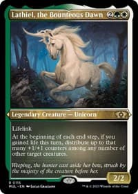 Lathiel, the Bounteous Dawn (Foil Etched) - March of the Machine: Multiverse Legends - Magic: The Gathering card