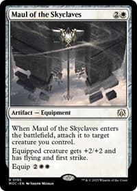 Maul of the Skyclaves - Commander: March of the Machine - Magic: The Gathering card