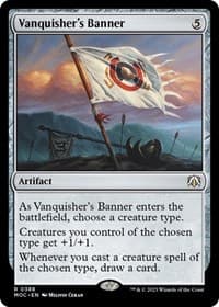 Vanquisher's Banner - Commander: March of the Machine - Magic: The Gathering card